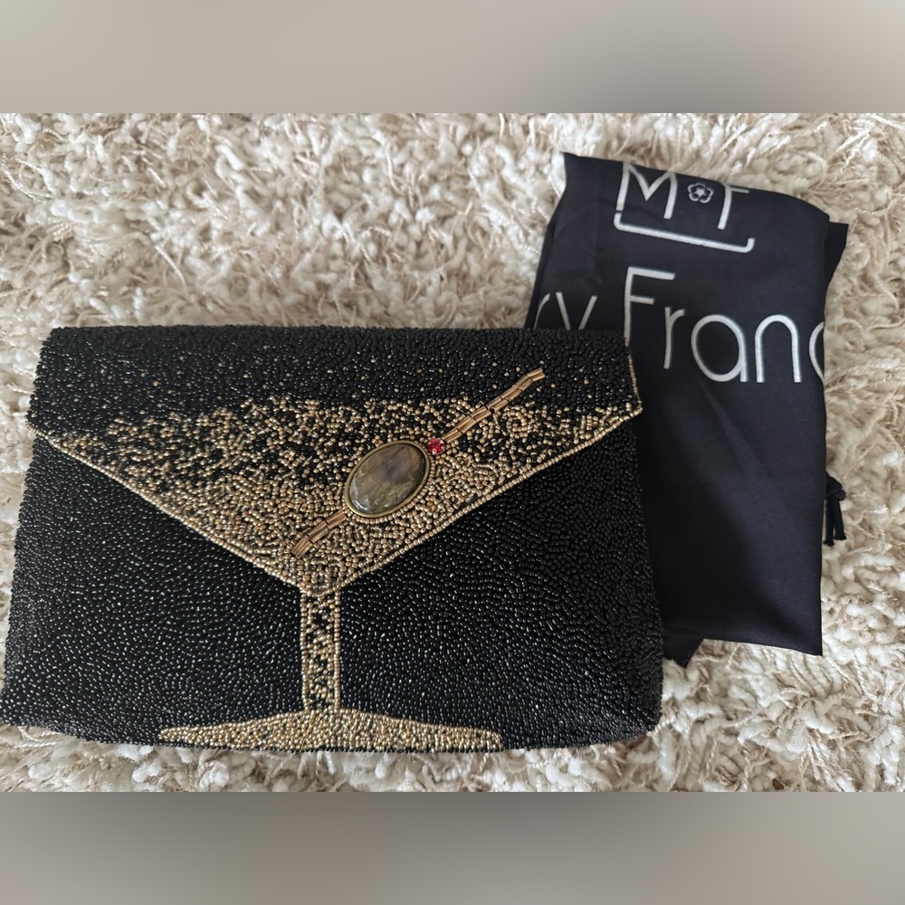 Mary Frances Olive Your Crossbody Clutch